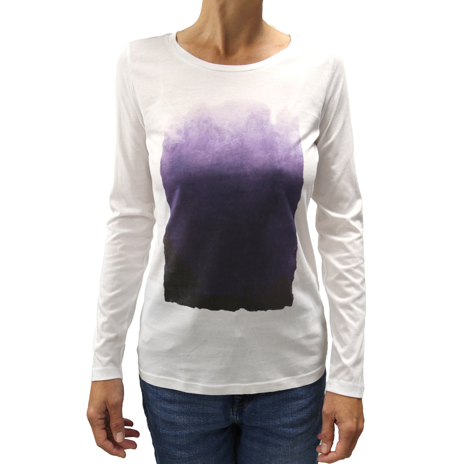 Image of ECO-FRIENDLY T-SHIRT WITH “MIST” DESIGN 