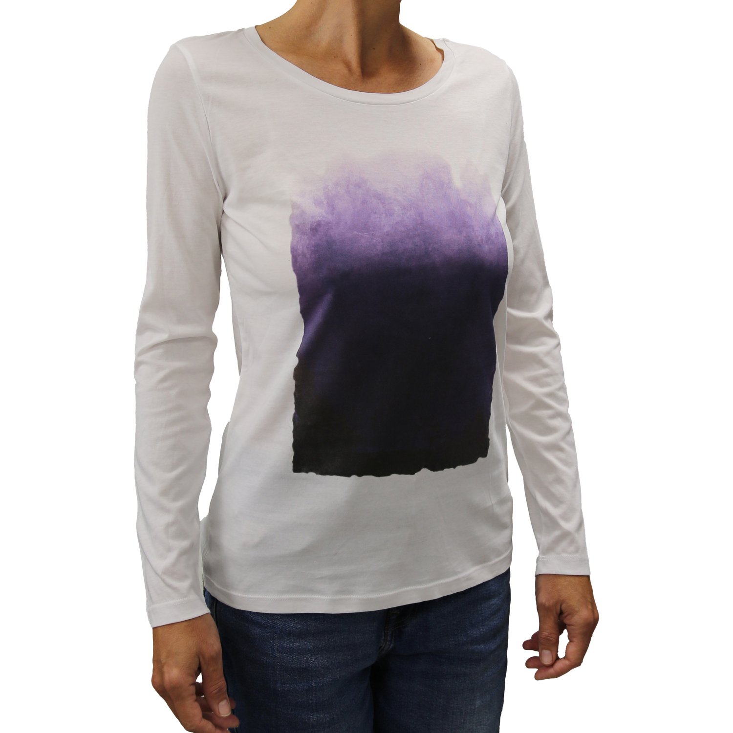 Image of ECO-FRIENDLY T-SHIRT WITH “MIST” DESIGN 