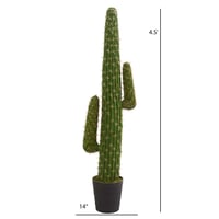 Image of 4.5’ Cactus Artificial Plant
