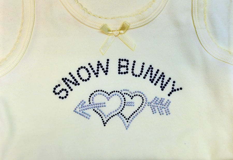 Image of 💛🐇 New Snow Bunny tank top❄️💭🐇💛