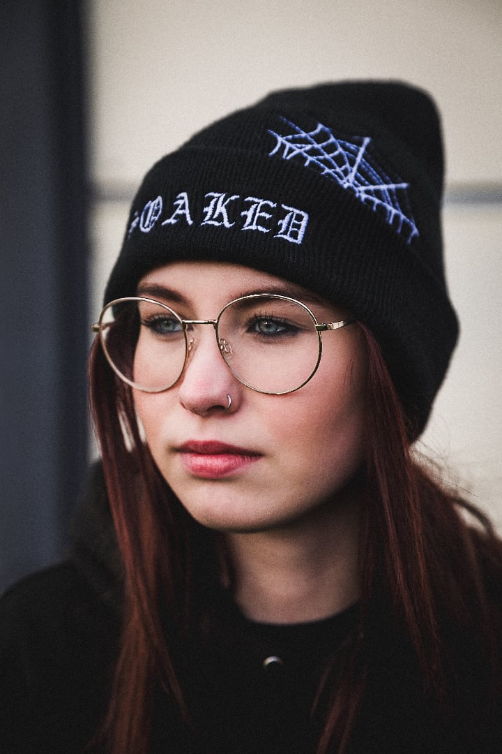 Image of Soaked Spiderweb Beanie