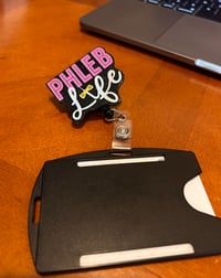 Image 1 of 1Pc PHLEB LIFE - Badge Holder 