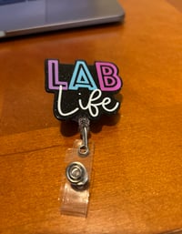 Image 1 of 1Pc LAB LIFE - Badge Holder