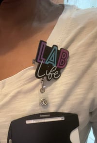 Image 2 of 1Pc LAB LIFE - Badge Holder