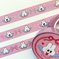 Image 2 of Bunnies x Ribbons Washi Tape