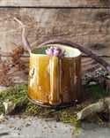 Honeycomb Mug - Purple Blossum 