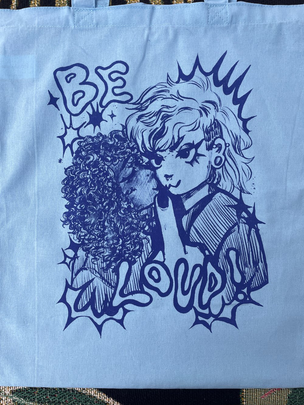 BE LOUD tote