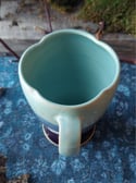 Latte Mug - Sky Blue & Purple