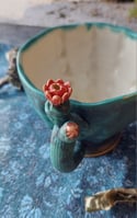 Cactus Mug - Red Blossom