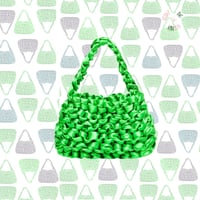 Image 1 of The JJ Satin Knitted Handbag