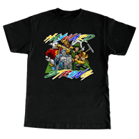 Hayward Strong "Mascot Gang" on Black Shirt