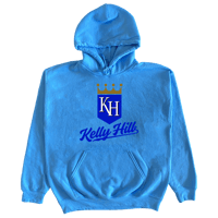 "Kelly Hill" By Hayward Strong in Baby Blue Hoodie