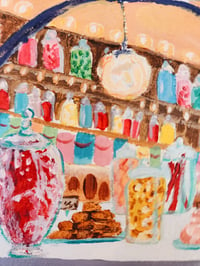 Image 3 of The Sweet Shoppe -Acrylic Painting