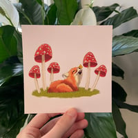 Image 2 of Little Fox Art Print