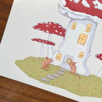 Image 2 of Mouse House Art Print