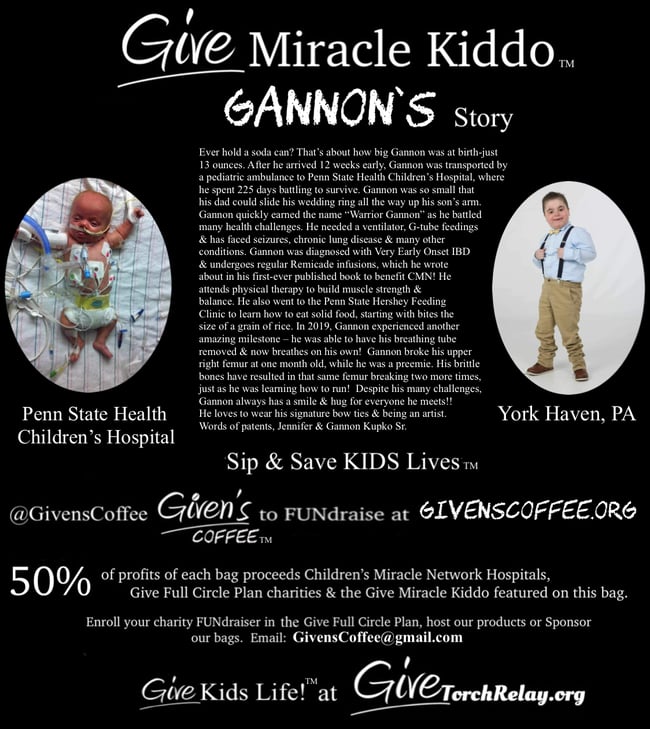 GANNON’S GIVING GINGERBREAD