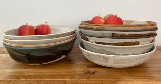 Image of Stoneware Serving Dishes