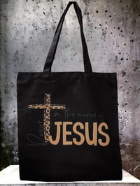 Image of Power in the name of Jesus Tote (Canvas)