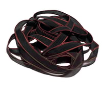 Image 3 of 1PC. REGAL 42" hand dyed wrist wrap bracelet silk ribbon/by COLOR KISSED SILK