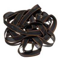 Image 1 of 1PC. SOPHISTICATED  42" hand dyed wrist wrap bracelet silk ribbon/by COLOR KISSED SILK