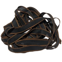 Image 5 of 1PC. SOPHISTICATED  42" hand dyed wrist wrap bracelet silk ribbon/by COLOR KISSED SILK