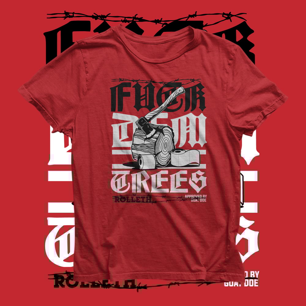 Image of F*** Dem Trees (Red)