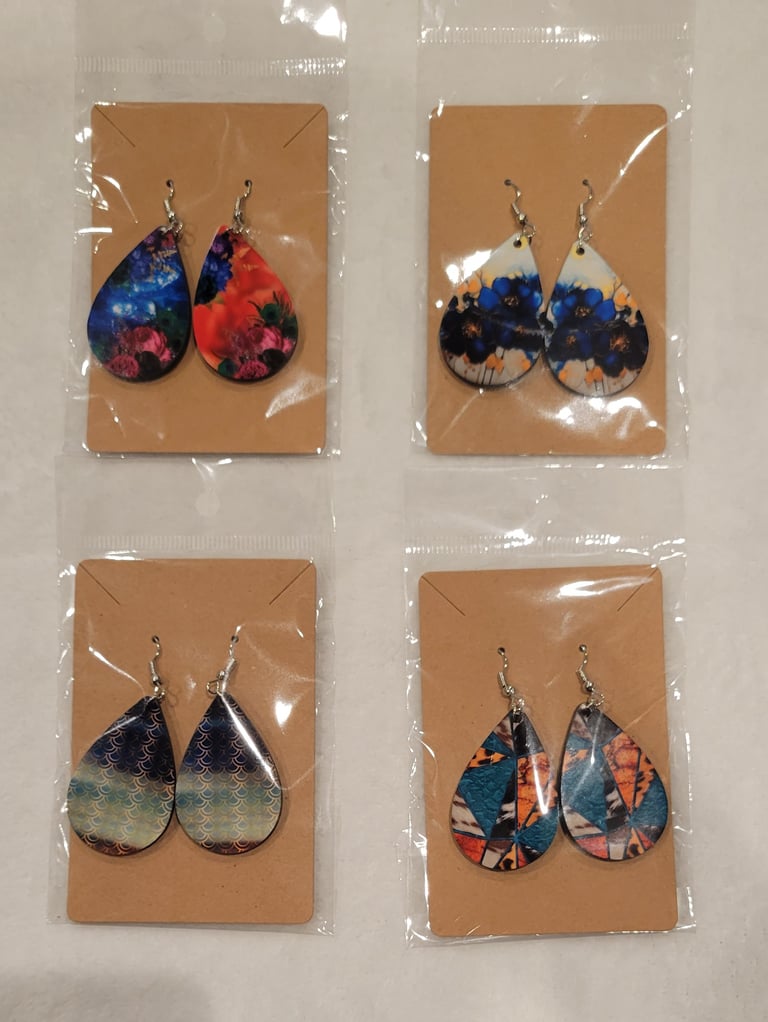Wood Earrings 