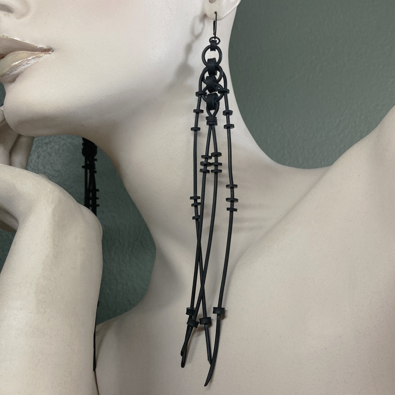 Image of ONE of a KIND || Cnidarian Earrings #25