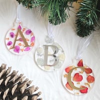 Image 1 of Personalised Botanical Baubles