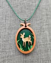 Deer Pendant Necklace