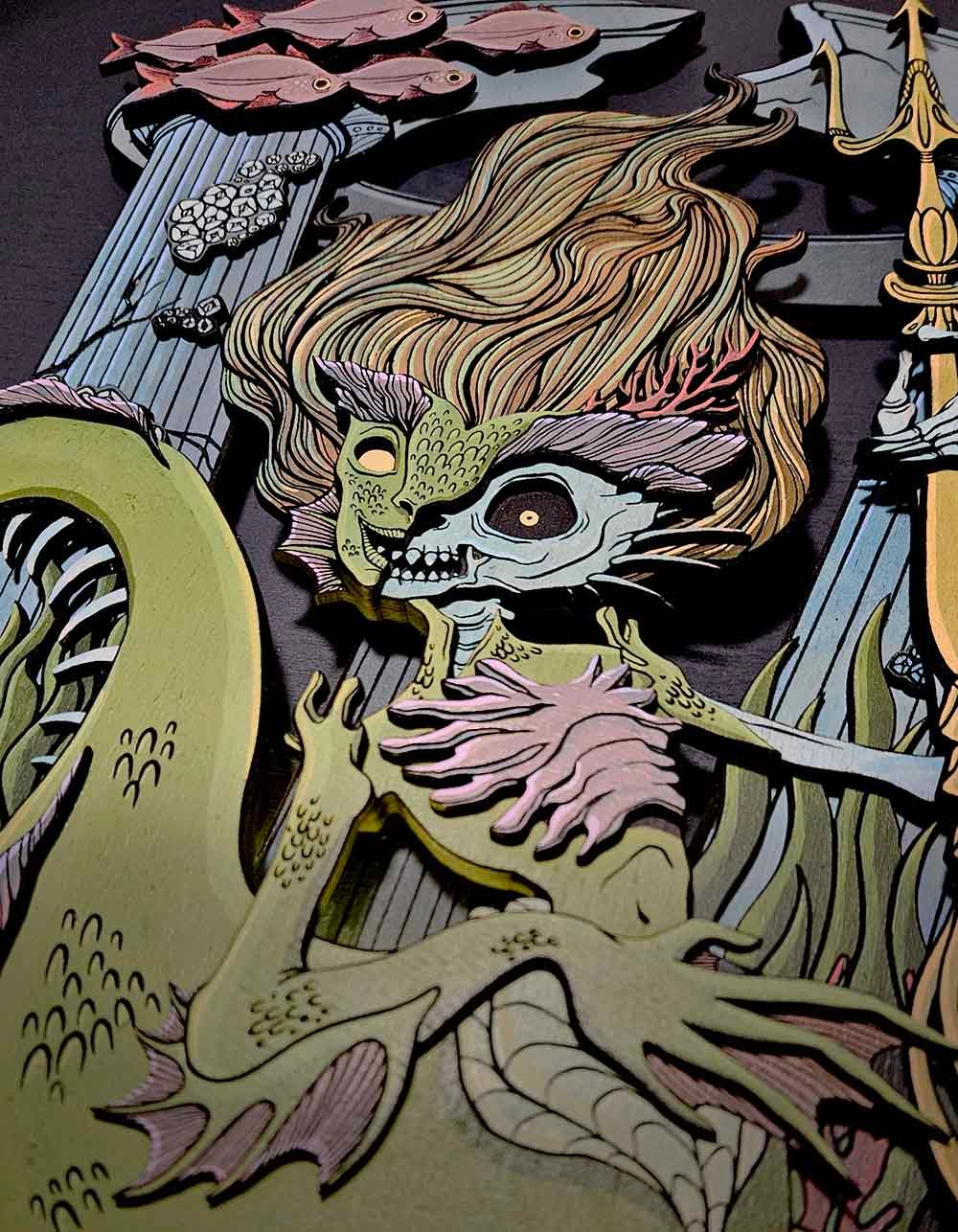 Skeletal Mermaid