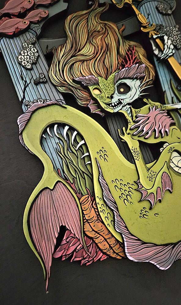 Skeletal Mermaid