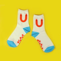 Image 2 of WOBBLY STUDIO x OOO  STUDIO - SOCKS