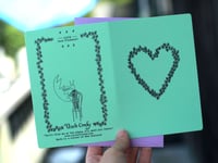 Image 1 of Uncle Crocky's 'Heart of Flowers' Greeting Card