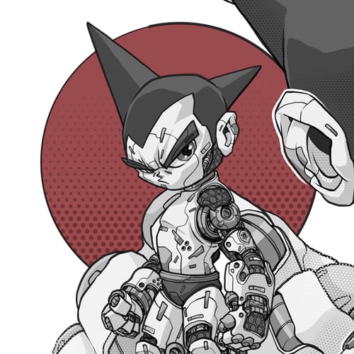 Image of MECHASOUL ASTROBOY V2 SUMI-E