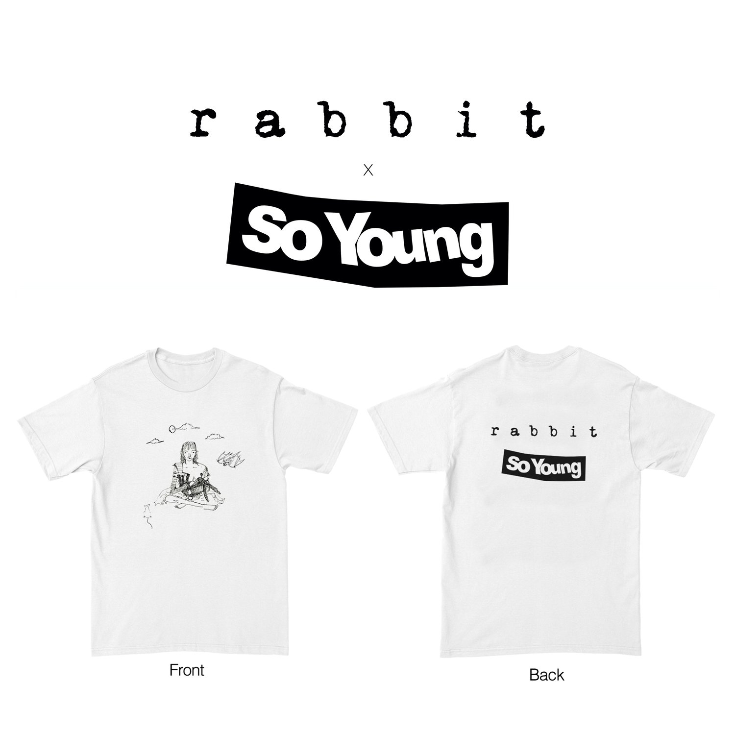 Image of rabbit x So Young Limited Edition T-Shirt
