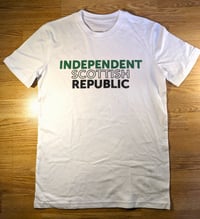 Image of Independent Scottish Republic - White Unisex T-Shirt