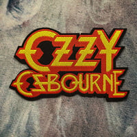 Ozzy Osbourne Logo Patch