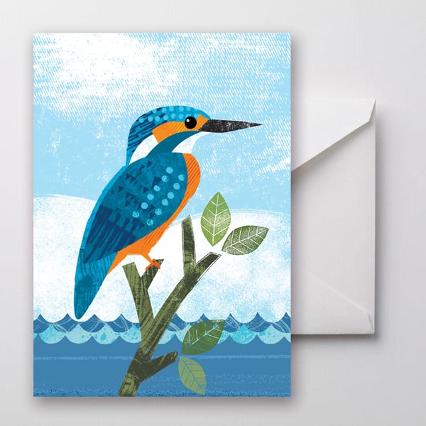 Image of Kingfisher card