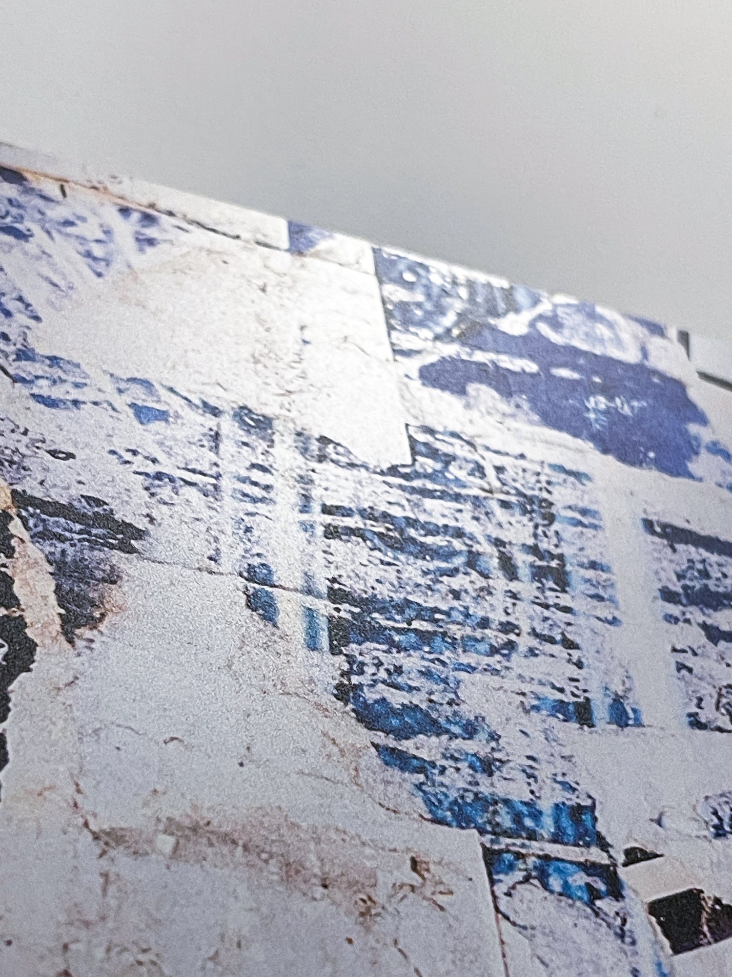 Image of blue mist | postart aluminium dibond print 