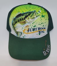 Image of Just Hook 'Em Mesh Bass Cap