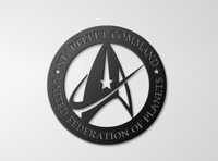 Image 1 of Starfleet Insignia, Metal Wall Art