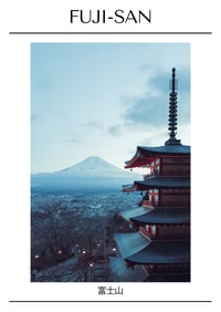 Image 4 of Poster of Japan - Fuji-San