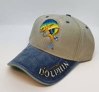 Image of Just Hook 'Em Dolphin Cap