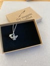 Bee Charm necklace by The Magpie's Daughter 