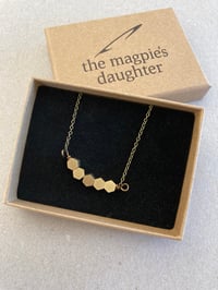 Image 1 of Hexagon Bar Necklace by The Magpie's Daughter