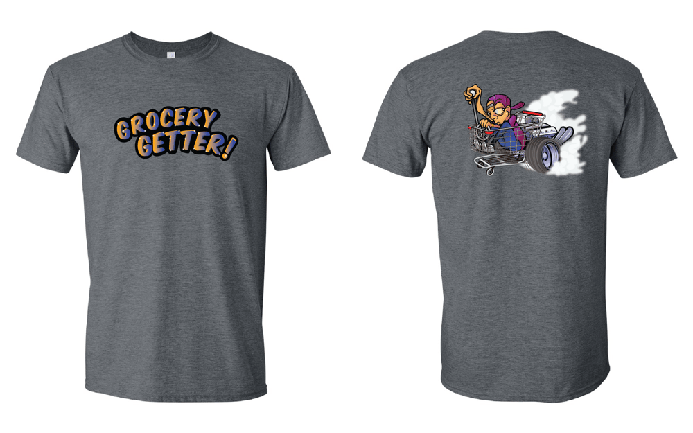 GROCERY GETTER T-SHIRT - STEEL CITY NO PREP