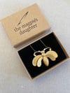 Large Ornate Golden Bee necklace 
