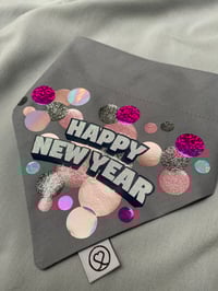 Image 3 of Happy New Year Confetti Bandana