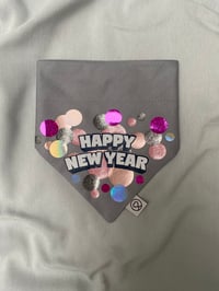 Image 1 of Happy New Year Confetti Bandana